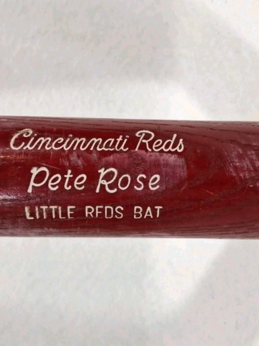 Cincinnati Reds Pete Rose Little Reds Bat Hillerich Bradsby 30" vtg